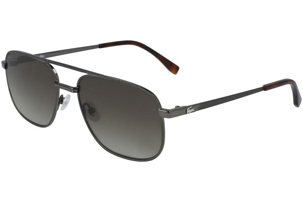Okulary przeciwsłoneczne Lacoste L231S 047 Pilotki (Aviator) Srebrne
