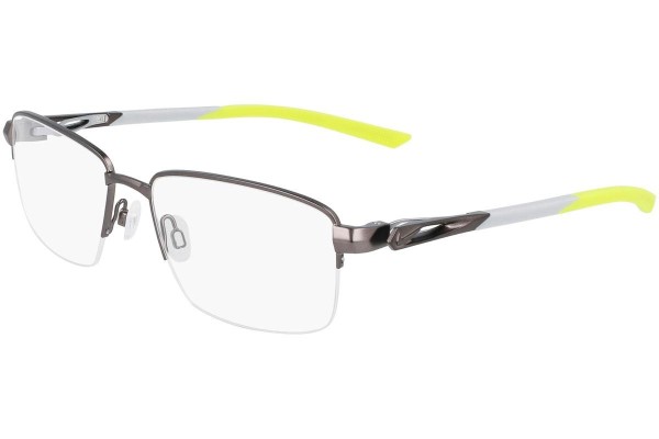Okulary korekcyjne Nike 8141 070 Prostokątne Srebrne