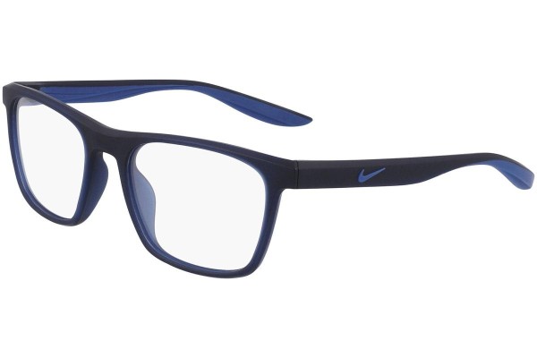 Okulary korekcyjne Nike 7039 411 Kwadratowe Niebieskie