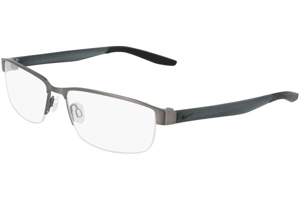 Okulary korekcyjne Nike 8138 071 Prostokątne Szare
