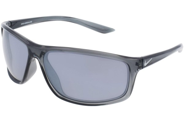 Okulary przeciwsłoneczne Nike EV1112 021 Prostokątne Szare