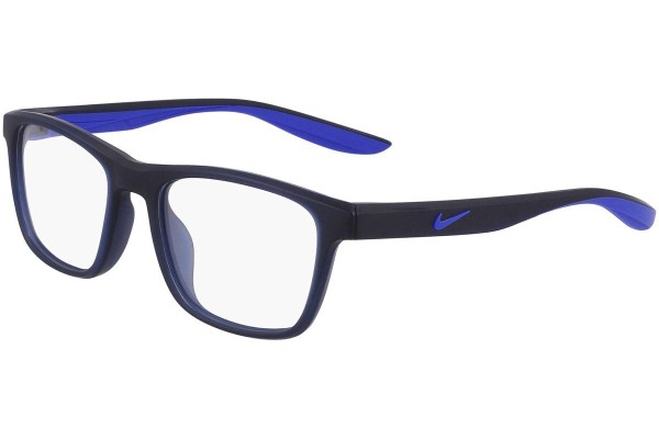 Okulary korekcyjne Nike 5042 411 Prostokątne Niebieskie