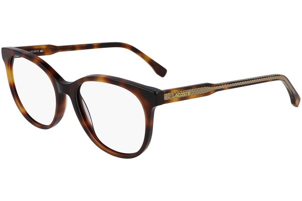 Okulary korekcyjne Lacoste L2869 214 Okrągłe Havana