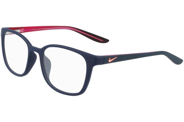 Okulary korekcyjne Nike 5027 406 Prostokątne Niebieskie