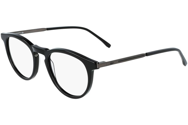Okulary korekcyjne Lacoste L2872 001 Okrągłe Czarne