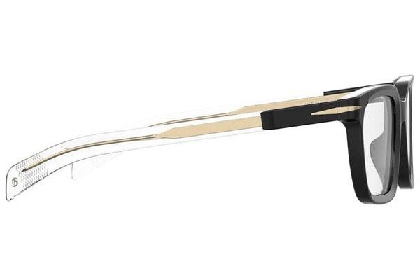 Okulary korekcyjne David Beckham DB7071/F 2M2 Kwadratowe Czarne