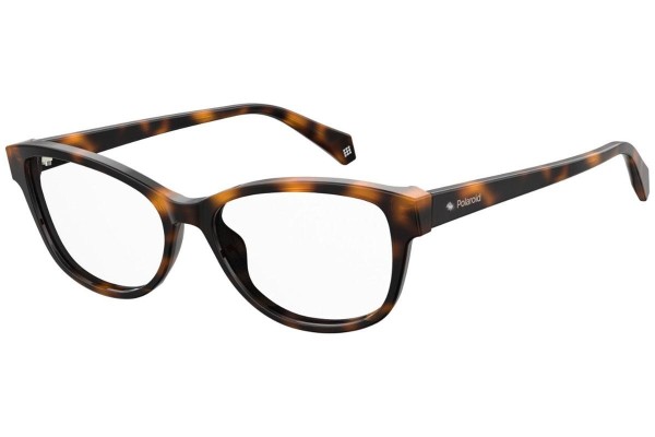 Okulary korekcyjne Polaroid PLDD370 086 Kocie oczy Havana