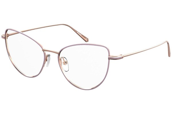 Okulary korekcyjne Polaroid PLDD382 HZJ Kocie oczy Fioletowe