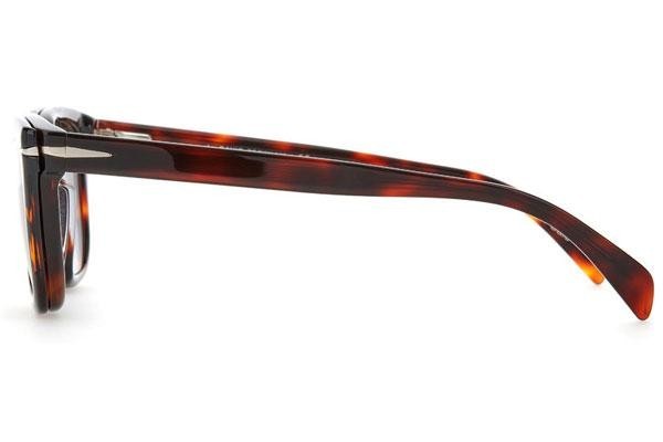 Okulary korekcyjne David Beckham DB7043/CS EED/C3 Polarized Kwadratowe Havana