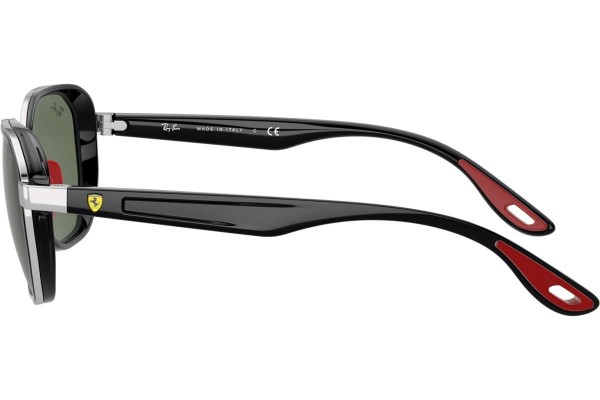 Okulary przeciwsłoneczne Ray-Ban Scuderia Ferrari Collection RB3674M F00771 Kwadratowe Srebrne