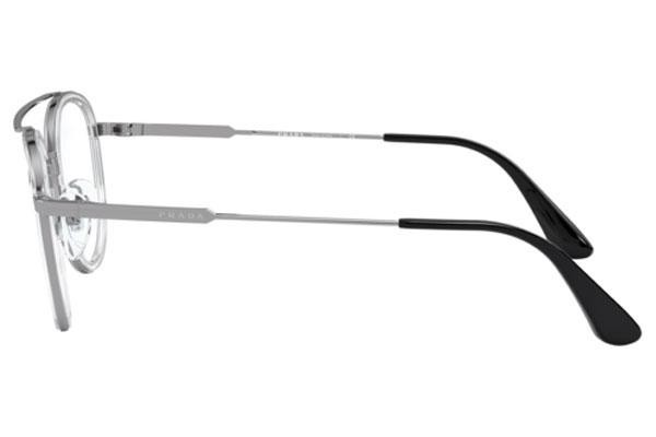 Okulary korekcyjne Prada PR66XV 07A1O1 Okrągłe Srebrne