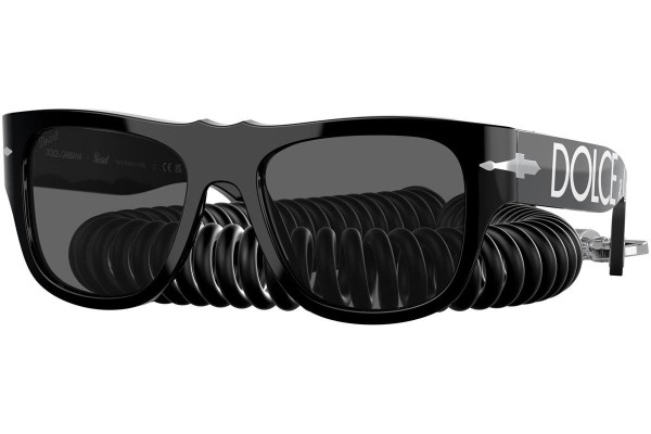 Okulary przeciwsłoneczne Persol PO3294S 1162B1 Kwadratowe Czarne