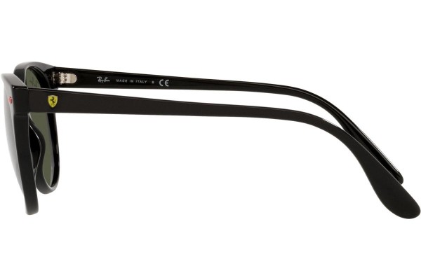 Okulary przeciwsłoneczne Ray-Ban Scuderia Ferrari Collection RB2202M F60131 Okrągłe Czarne