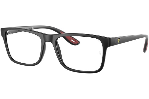 Okulary korekcyjne Ray-Ban Scuderia Ferrari Collection RX7205M F650 Kwadratowe Czarne