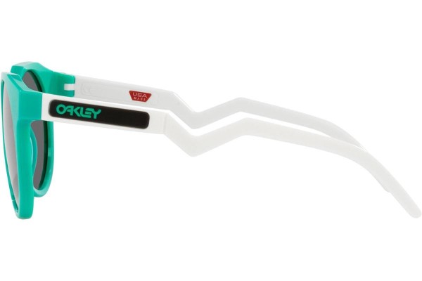 Okulary przeciwsłoneczne Oakley Hstn OO9464 946406 Okrągłe Zielone
