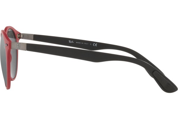 Okulary przeciwsłoneczne Ray-Ban RB4296M F6536G Okrągłe Czerwone