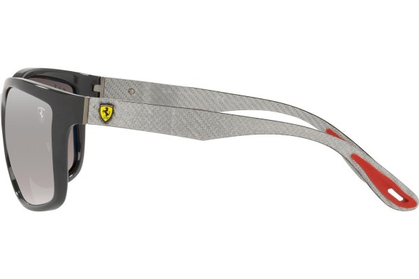 Okulary przeciwsłoneczne Ray-Ban Chromance Collection RB8356M F6565J Polarized Prostokątne Szare