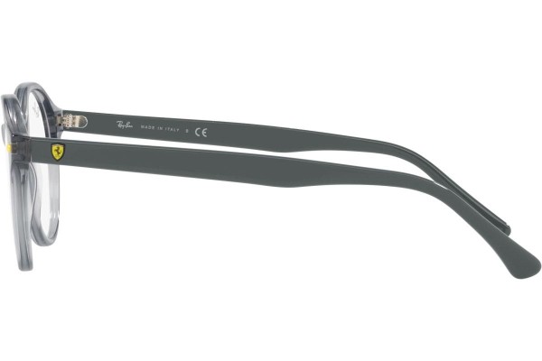 Okulary korekcyjne Ray-Ban Scuderia Ferrari Collection RX5404M F665 Okrągłe Szare