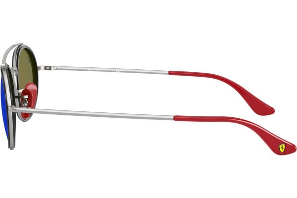Okulary przeciwsłoneczne Ray-Ban RB3847M F04868 Owalne Srebrne