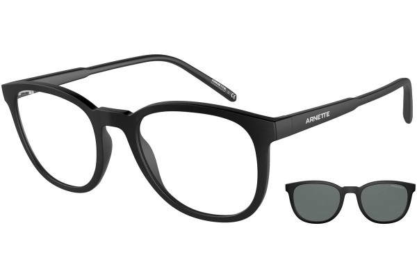 Okulary korekcyjne Arnette Momos AN4289 27581W Okrągłe Czarne