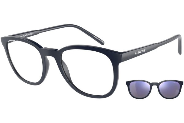 Okulary korekcyjne Arnette Momos AN4289 27821W Okrągłe Niebieskie