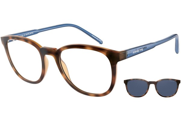 Okulary korekcyjne Arnette Momos AN4289 27741W Okrągłe Havana