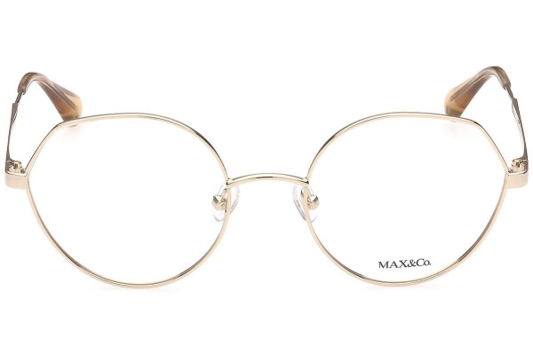 Okulary korekcyjne Max&Co. MO5017 032 Okrągłe Złote