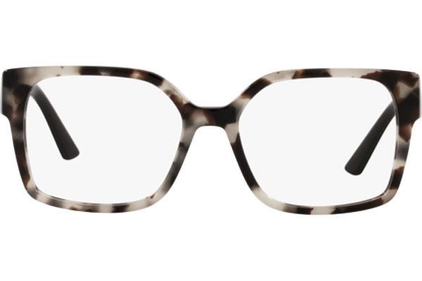 Glasses Prada PR10WV UAO1O1 Kwadratowe Havana