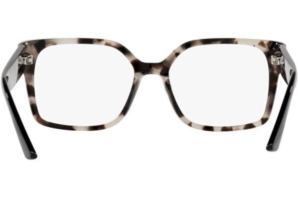 Glasses Prada PR10WV UAO1O1 Kwadratowe Havana