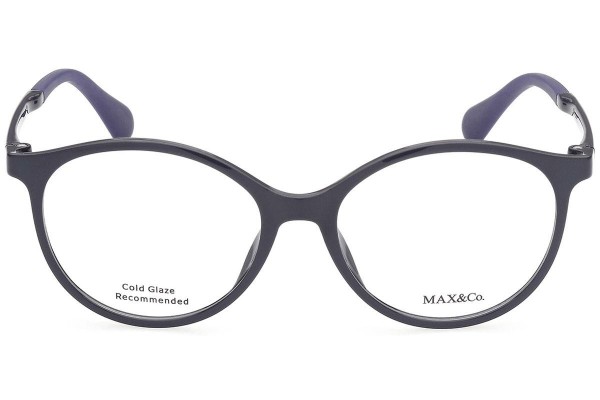 Okulary korekcyjne Max&Co. MO5014 090 Okrągłe Niebieskie