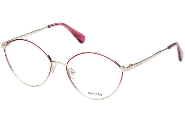 Okulary korekcyjne Max&Co. MO5034 032 Okrągłe Złote