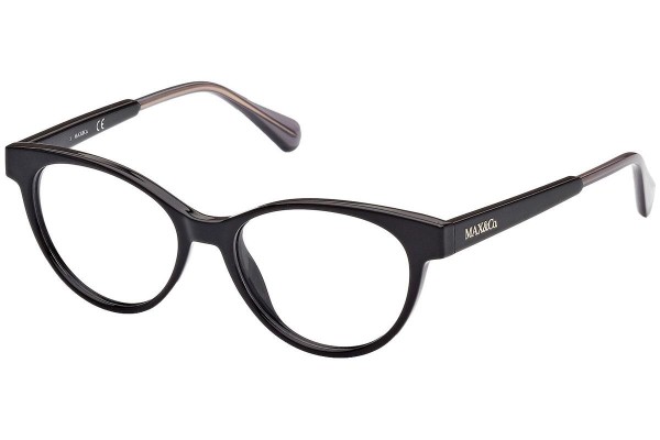 Okulary korekcyjne Max&Co. MO5066 005 Kocie oczy Czarne