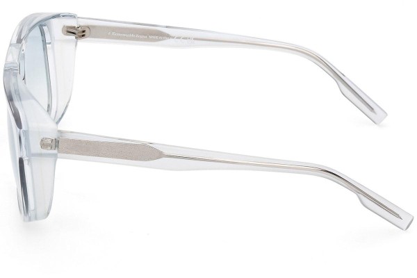Okulary przeciwsłoneczne Zegna EZ0209 86W Kwadratowe Niebieskie