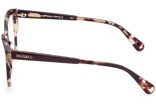 Okulary korekcyjne Max&Co. MO5016 052 Kwadratowe Havana