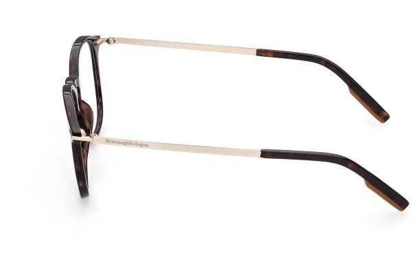 Ochelari Zegna EZ5217 052 Rotunzi Havana