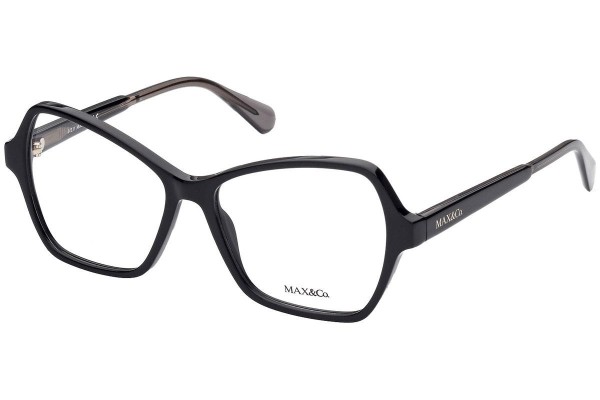 Okulary korekcyjne Max&Co. MO5031 001 Kocie oczy Czarne