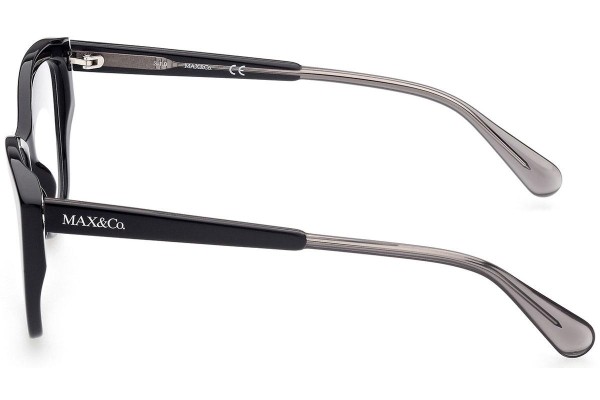 Okulary korekcyjne Max&Co. MO5016 001 Kwadratowe Czarne