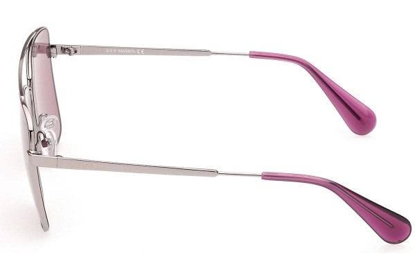 Okulary przeciwsłoneczne Max&Co. MO0006 14S Kwadratowe Srebrne