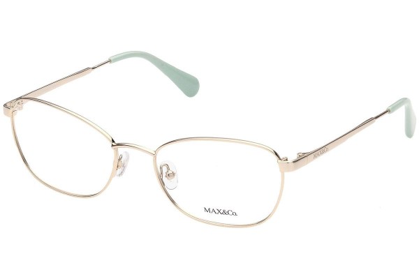 Okulary korekcyjne Max&Co. MO5019 032 Okrągłe Złote