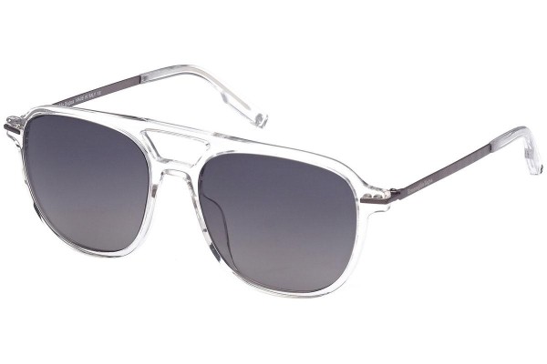 Okulary przeciwsłoneczne Zegna EZ0191 26A Pilotki (Aviator) Przezroczyste