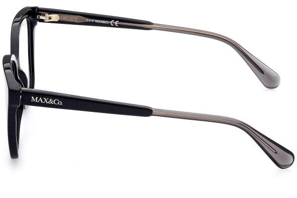 Okulary korekcyjne Max&Co. MO5033 001 Kwadratowe Czarne