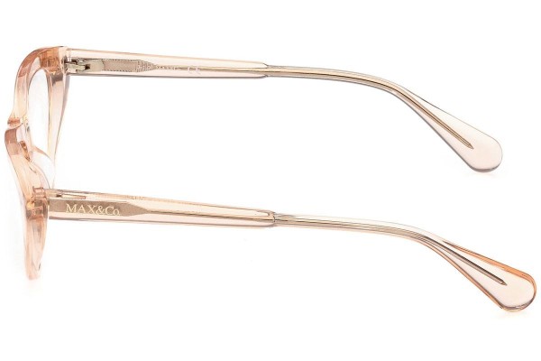 Okulary korekcyjne Max&Co. MO5015 072 Kocie oczy Różowe