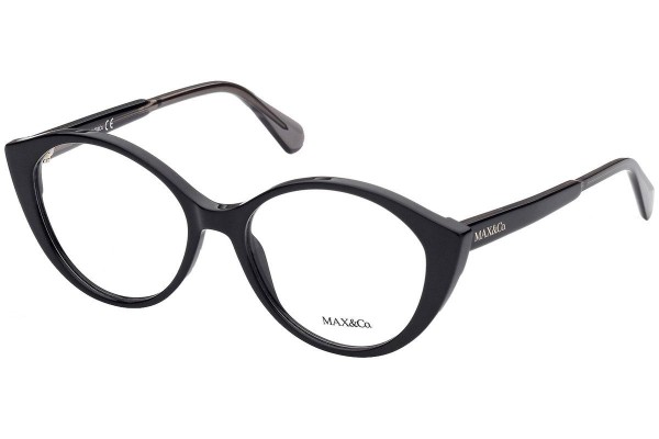 Okulary korekcyjne Max&Co. MO5032 001 Okrągłe Czarne