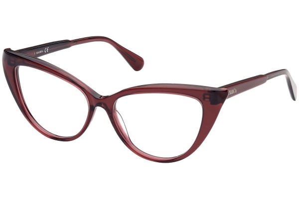 Okulary korekcyjne Max&Co. MO5046 071 Kocie oczy Czerwone