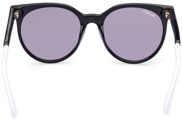 Okulary przeciwsłoneczne Max&Co. MO0044 01A Okrągłe Czarne