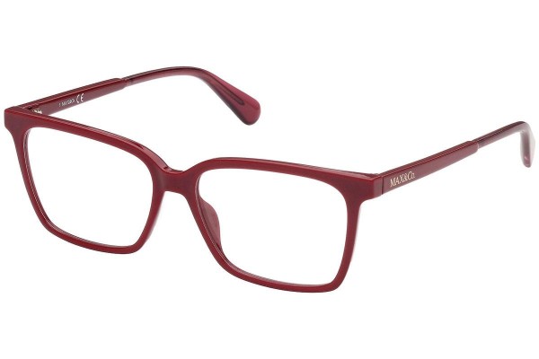 Okulary korekcyjne Max&Co. MO5052 066 Prostokątne Czerwone