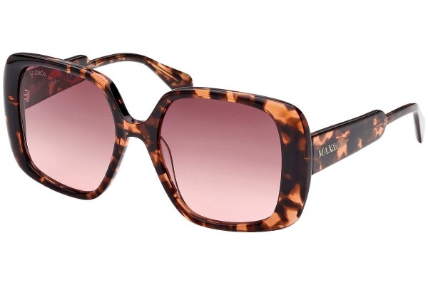Okulary przeciwsłoneczne Max&Co. MO0048 55F Kwadratowe Havana