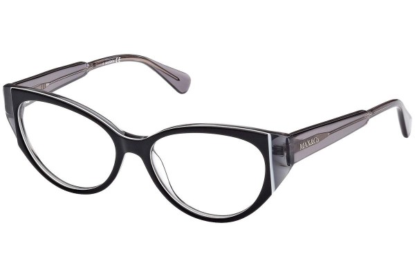 Okulary korekcyjne Max&Co. MO5058 005 Kocie oczy Czarne