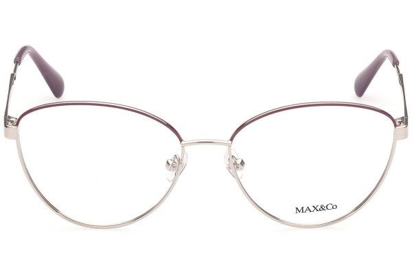 Okulary korekcyjne Max&Co. MO5006 016 Kocie oczy Srebrne