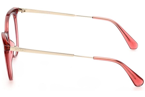 Okulary korekcyjne Max&Co. MO5050 071 Okrągłe Czerwone